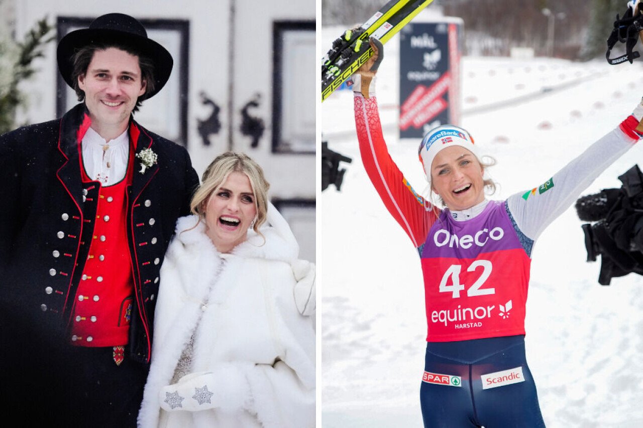 Therese Johaug är gift med Nils Jakob Hoff.