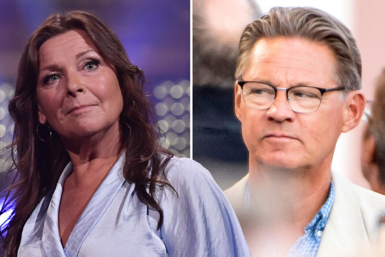 Lotta Engberg och Mikael Sandström blev ett par 2020.