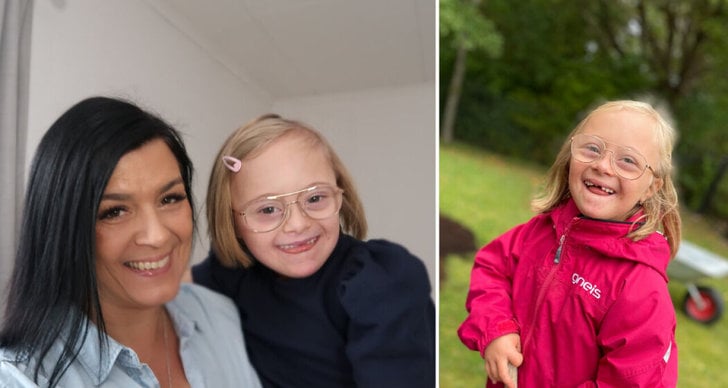 Downs syndrom, linda wenthe, Nöje, Förälder, adelina, Rocka sockorna, Intervju