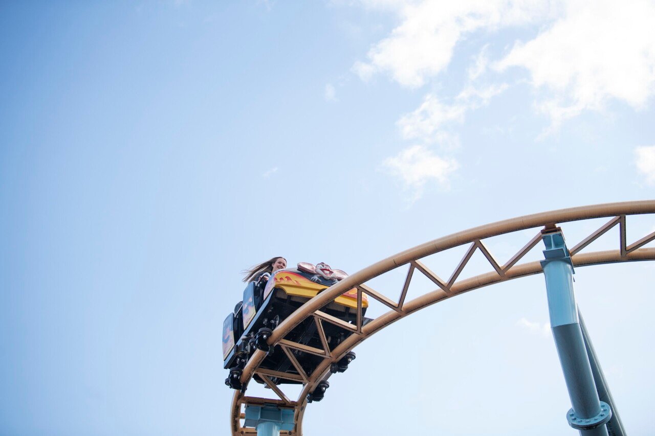 Attraktioner besiktigas varje år. Bilden, med attraktionen Vilda Musen på Gröna Lund, har inget med olyckan att göra.