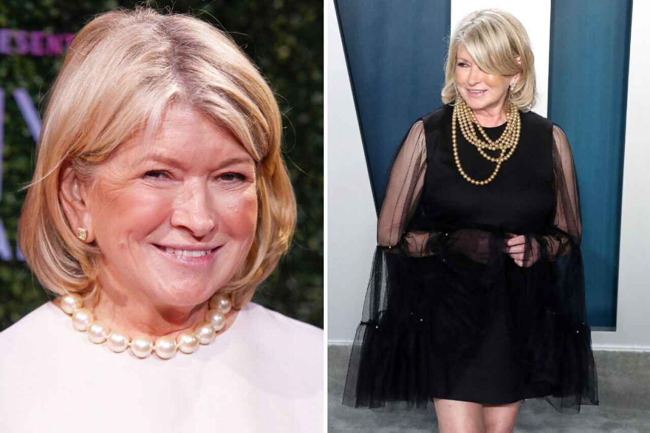 Martha Stewart pryder omslaget av sportmagasinet Sports Illustrateds baddräktsnummer.