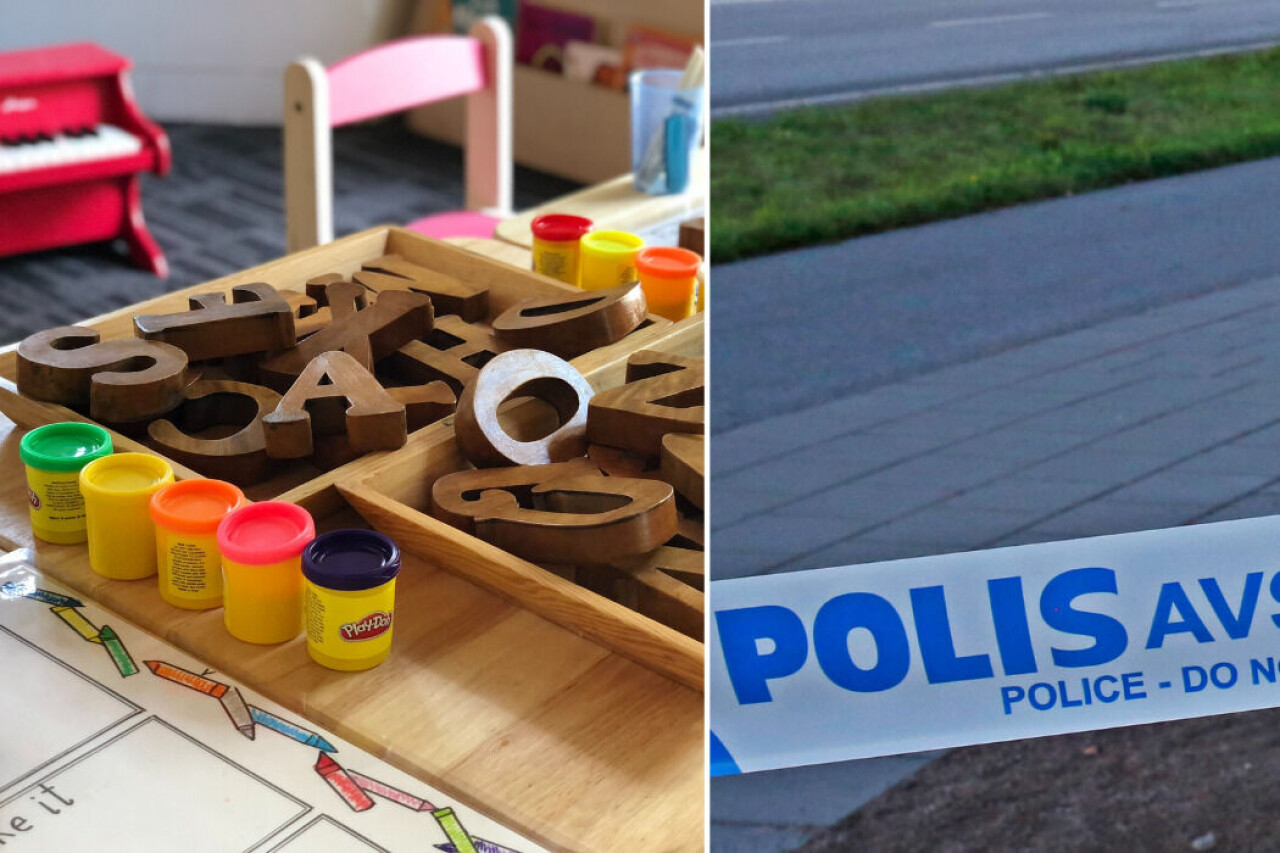 En person som arbetat på två förskolor i Sundsvall är misstänkt för sexualbrott mot barn.