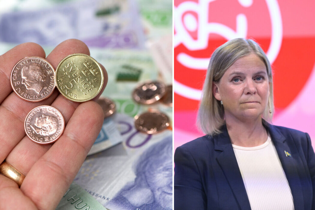 Regeringen vill att Svenska Kraftnät använder minst 30 miljarder för att kompensera hushåll för höga elpriser.