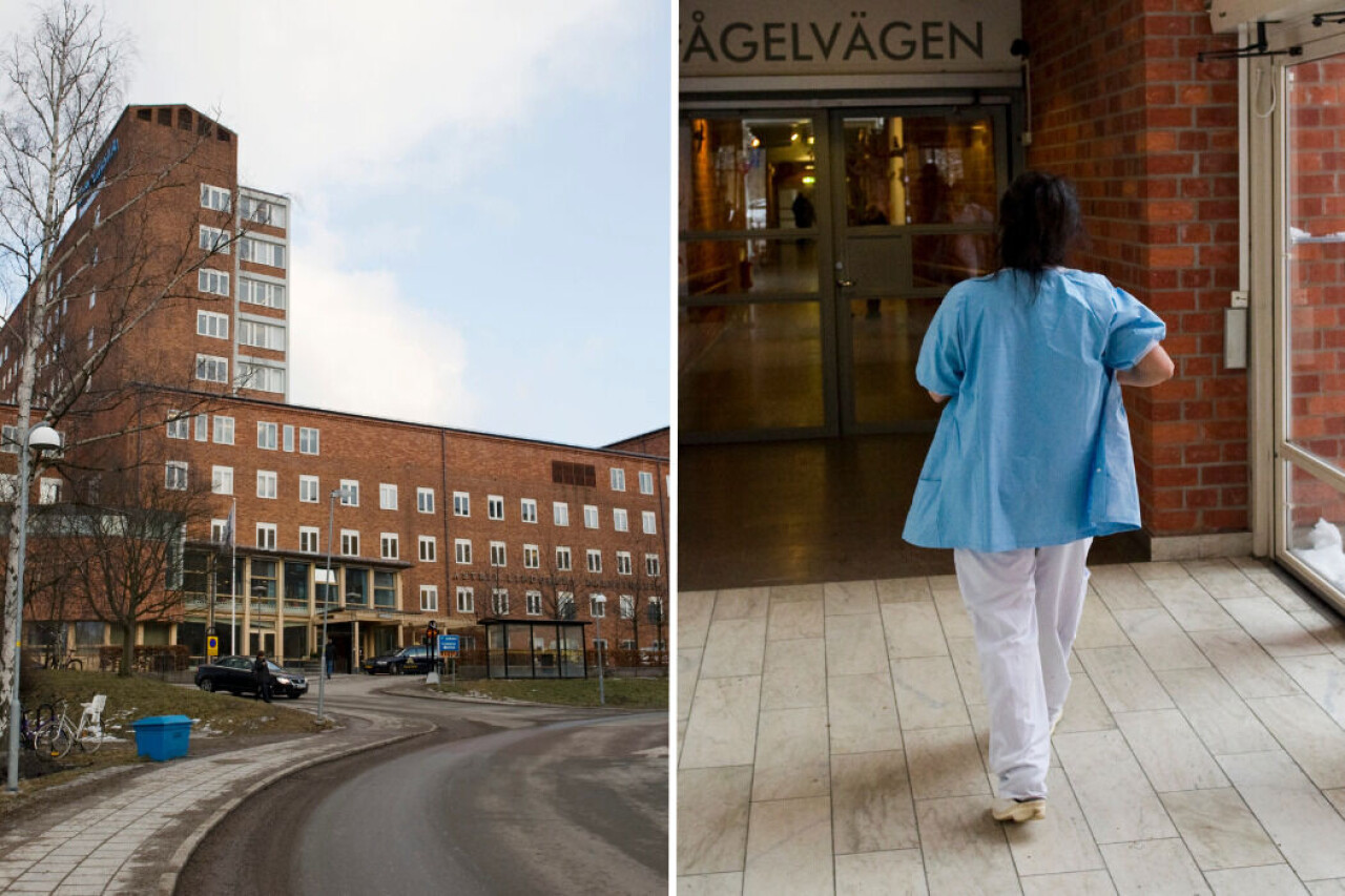 En anställd vid Astrid Lindgrens barnsjukhus i Solna har smittats av mässling. Arkivbilder.