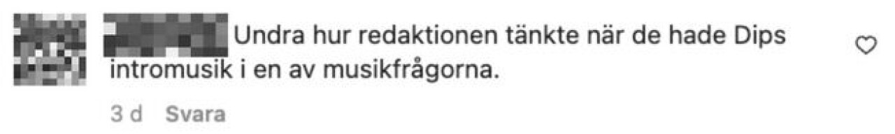 Efter finalen har det inkommit en del kritik mot programmet då en av frågorna är starkt förknippad med en av vinnarna.