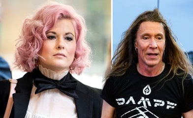 Melinda Jacobs och Martin E-type Erikssons dotter Izadora på sjukhus