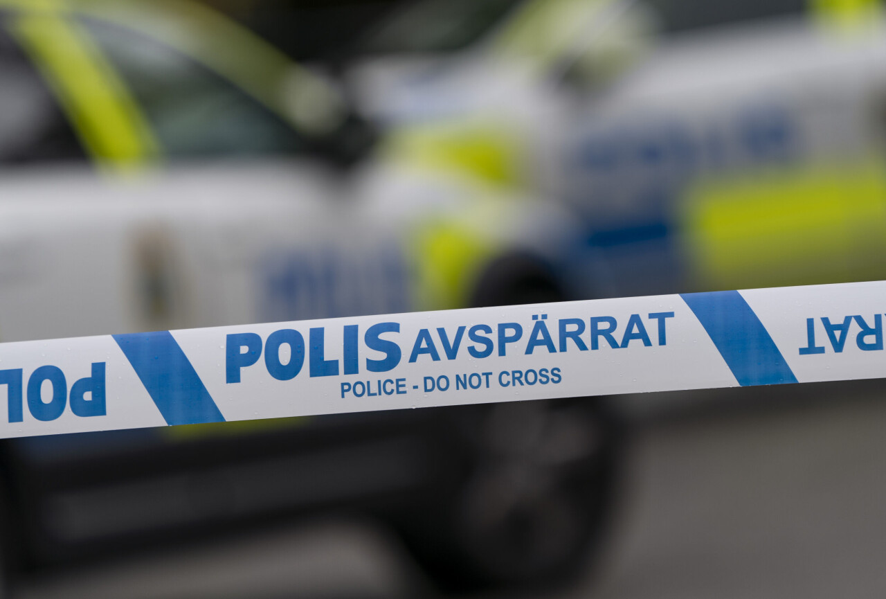 Skola i Halmstad utrymd efter bombhot.