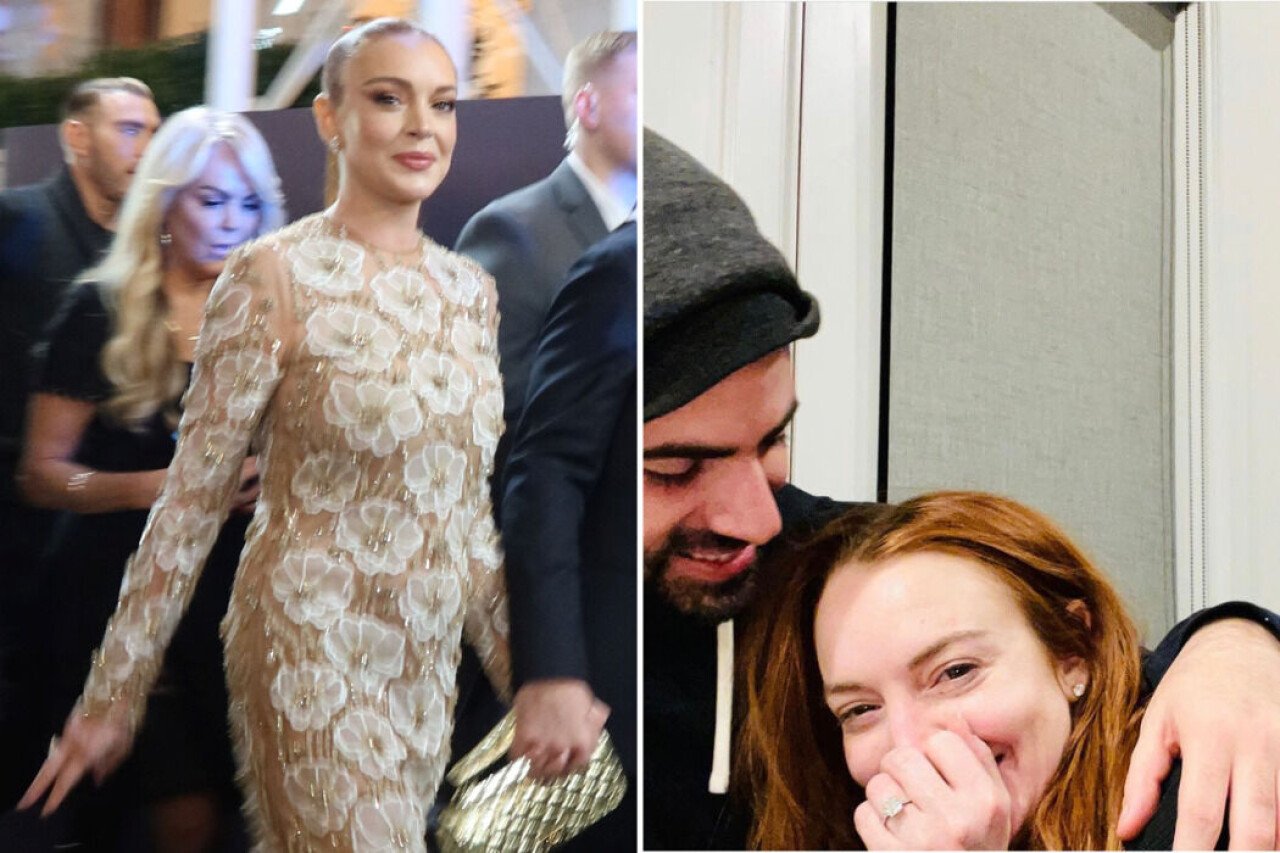 Lindsay Lohan är gravid och väntar sitt första barn med maken Bader Shammas.