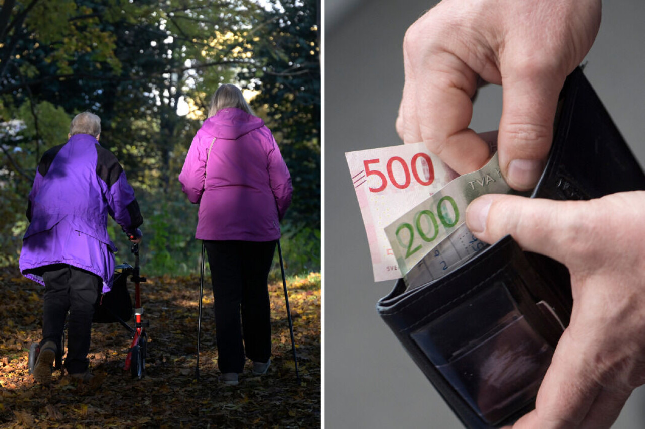 Pensionerna ökar nästa år. Här kan du se hur mycket pensionerna höjs.