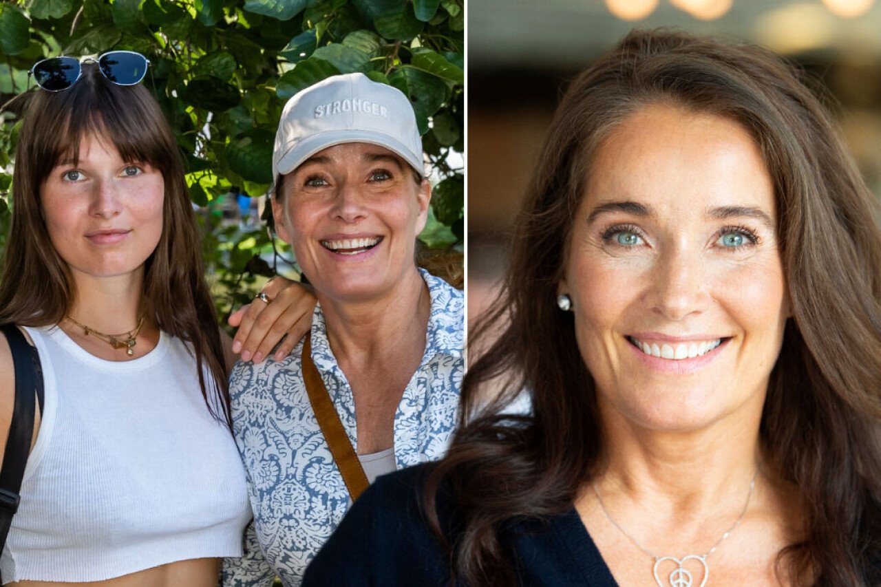 Maja Strömstedt och Agneta Sjödin.